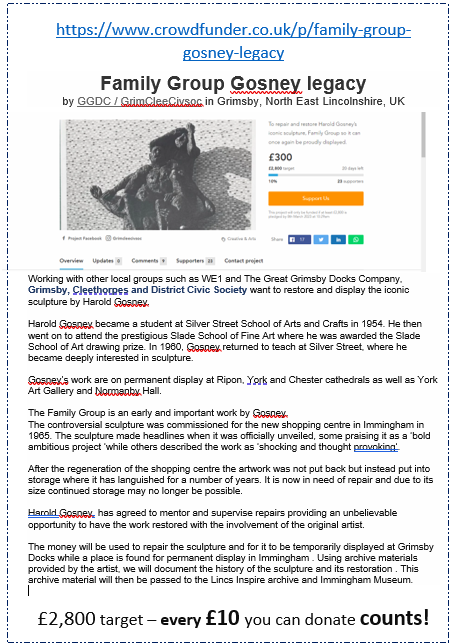 Gosney Crowdfunder