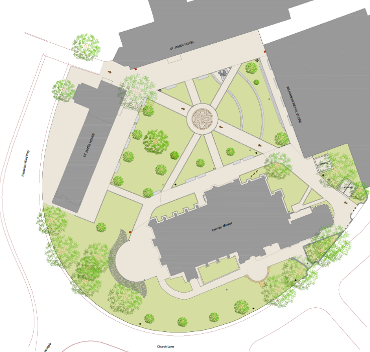 St James Sqaure plan